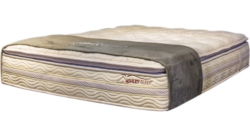 A - Sierra Slat Bed Mattress Only - Pillow Top M918 Queen